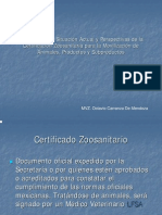 Certificación zoosanitaria: marco jurídico y perspectivas