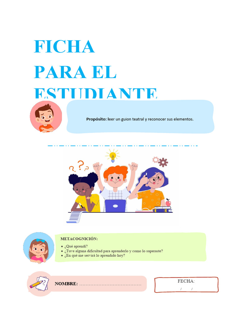 Exp11 - S2 - Com 3° - Ficha | PDF | Hogar, jardinería y bricolaje ...
