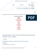 Elementele Structurale Ale Corpului Navei