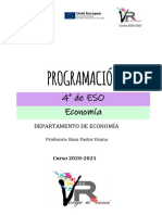 Programacion 4o Eso Economia