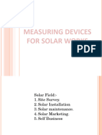 Solar Measuring Device by SLIEM SKILLS