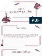 Bab 3 Penggolongan Obat XC