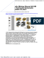 Cat Hydraulic Mining Shovel 6015b Electrical Hydraulic Schematic Diagram System 03 2021