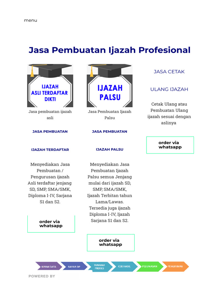 Tempat Bikin Ijazah | PDF