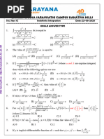 Indefinite Integration DPP's