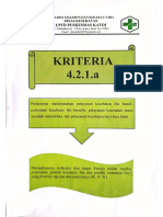 4.2.1.a (R) SK indikator kinerja pelayanan ibu dan anak dan bayi