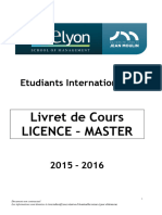 Livret Cours Iae-Lyon 2015-2016