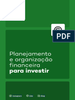Ebook - Planejamento e Organização Financeira para Investir