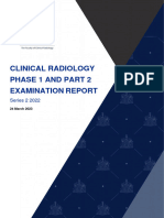 2022 S2 Clinical Radiology Examination Report Final
