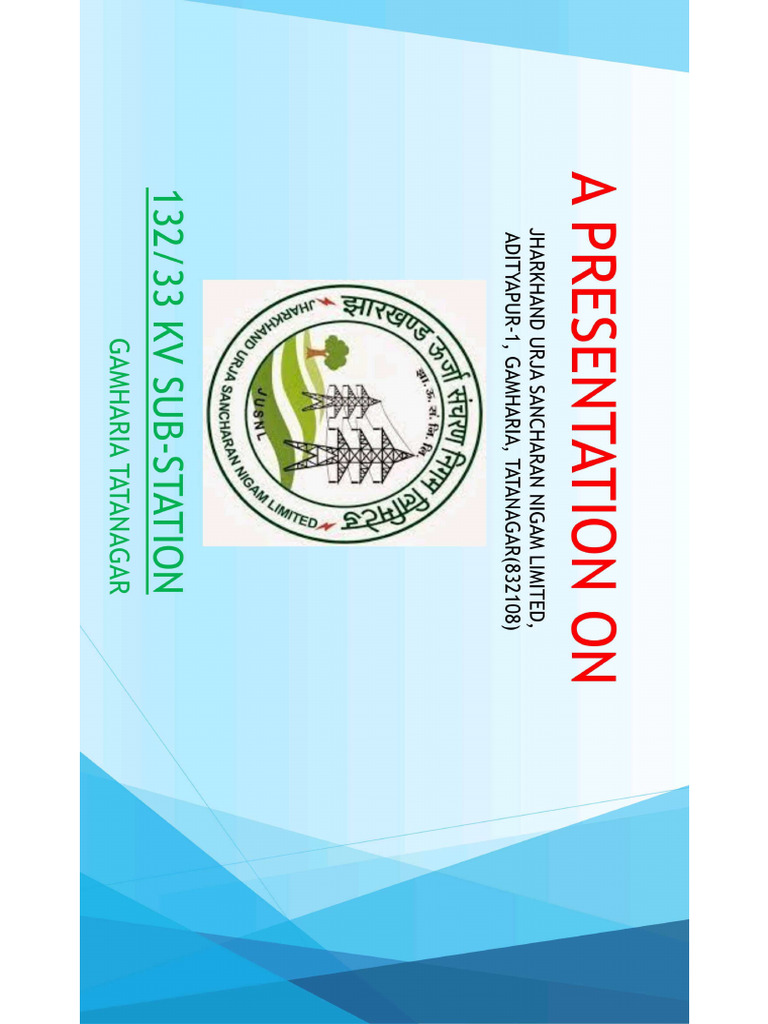 Industrial training report PDF Transformer Electrical Substation