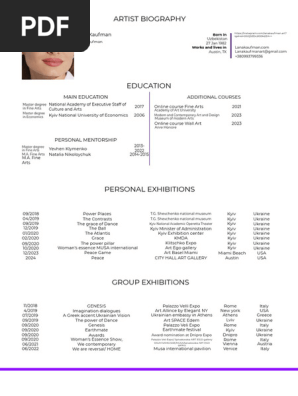 Artist Biography (2)