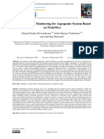 Automation and Monitoring For Aquaponic System Bas