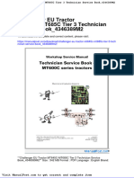 Challenger Eu Tractor Mt645c Mt685c Tier 3 Technician Service Book 4346389m2