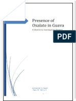 Oxalate Ions