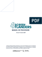 Manuel de Procedure Screen Flanders 2020