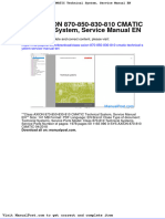 Claas Axion 870 850 830 810 Cmatic Technical System Service Manual en
