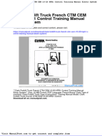 Clark Forklift Truck French CTM Cem 10 20 Hpb1 Control Training Manual Electr System