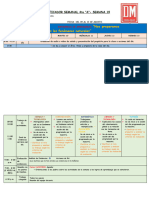 Planificador Semanal para Los Padres de Familia Semana 19