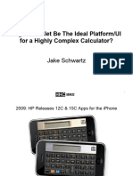Might A Tablet Be The Ideal Platform/UI For A Highly Complex Calculator?