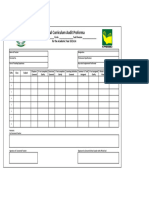 Annual Curriculum Audit Proforma by School Leader