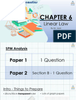 F4 Add Maths Chap6 Linear Law (Student)