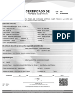 Certificado - Propiedad - Electronica Don Carlos