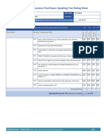 Final Exam SP 23 Speaking Test Rating Sheet