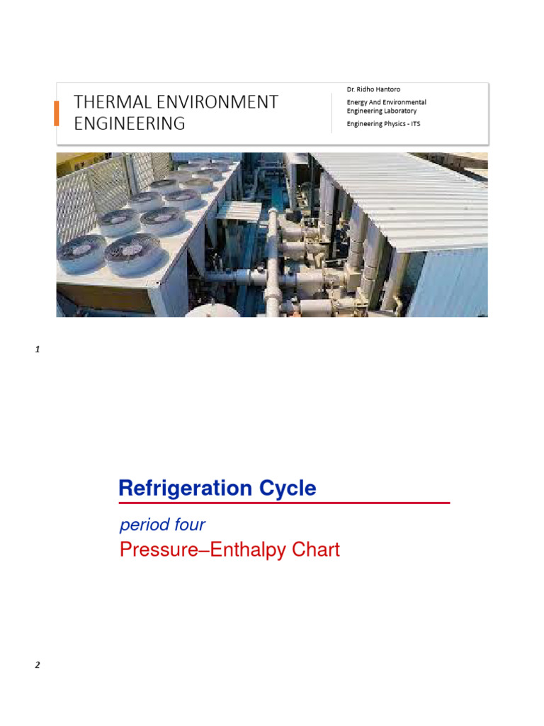02_Refrigeration Cycle PDF Enthalpy Heat
