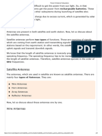 Antennas Subsystems