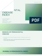 Group 4 Periodontal Disease Index