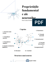 Proprietatile Fundamentale Ale Neuronilor
