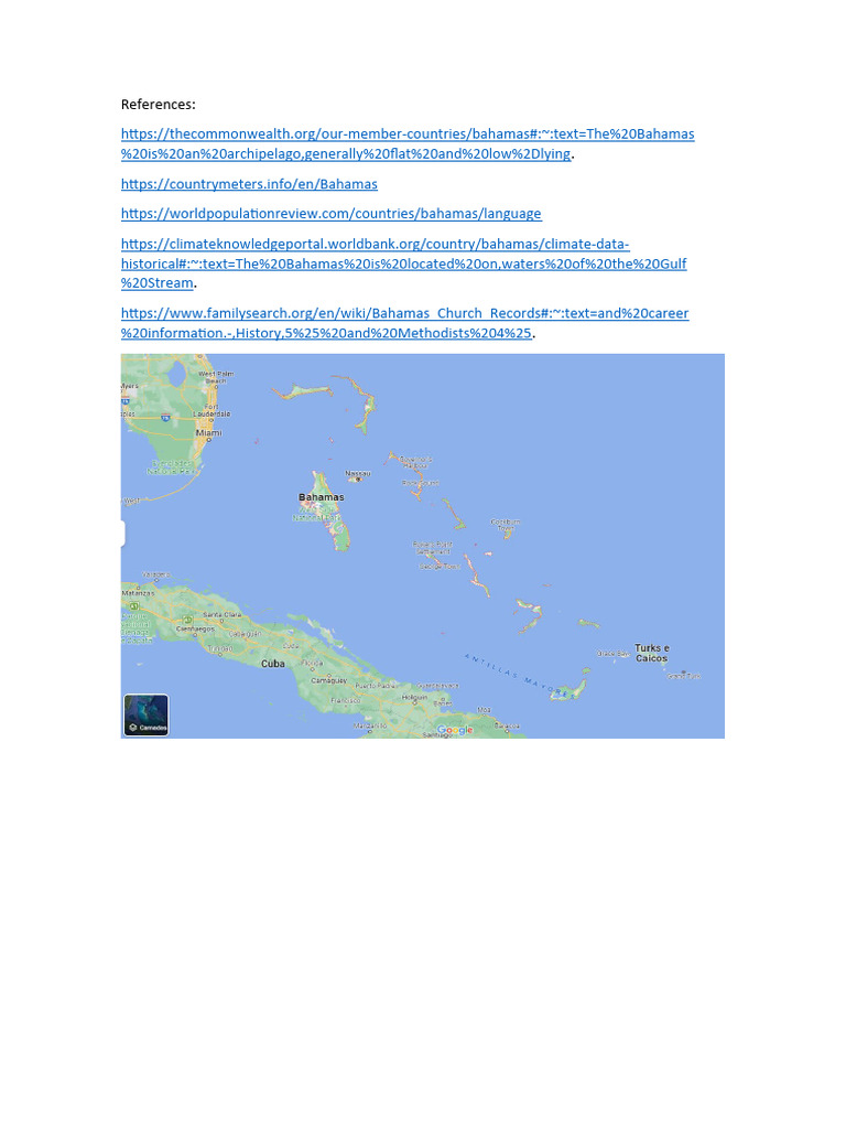Bahamas PDF