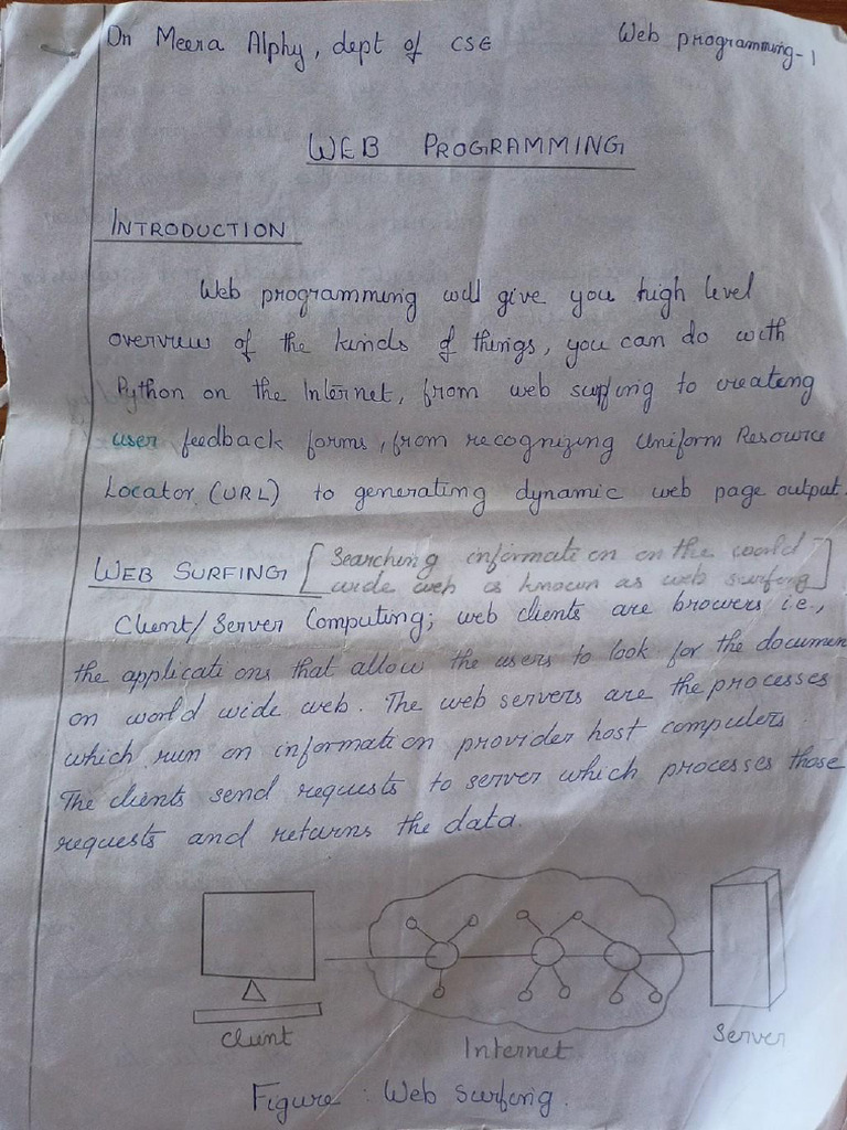 Web Programming | PDF