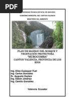 Download Plan de Manejo Murocomba by Jose Elias Cuasquer Fuel SN69245471 doc pdf