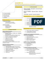 1.04a PSYCHIATRY II - Management of Mood Disorders