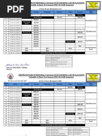 Revised Schedule of Quiz Test - B. Tech. 2nd Year - 25 November 2023