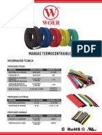 Ficha Tecnica Manga Termocontraible Woer