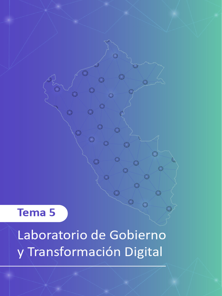 Tema5 Laboratorio De Gobierno Y Transformacion Digital Pdf El