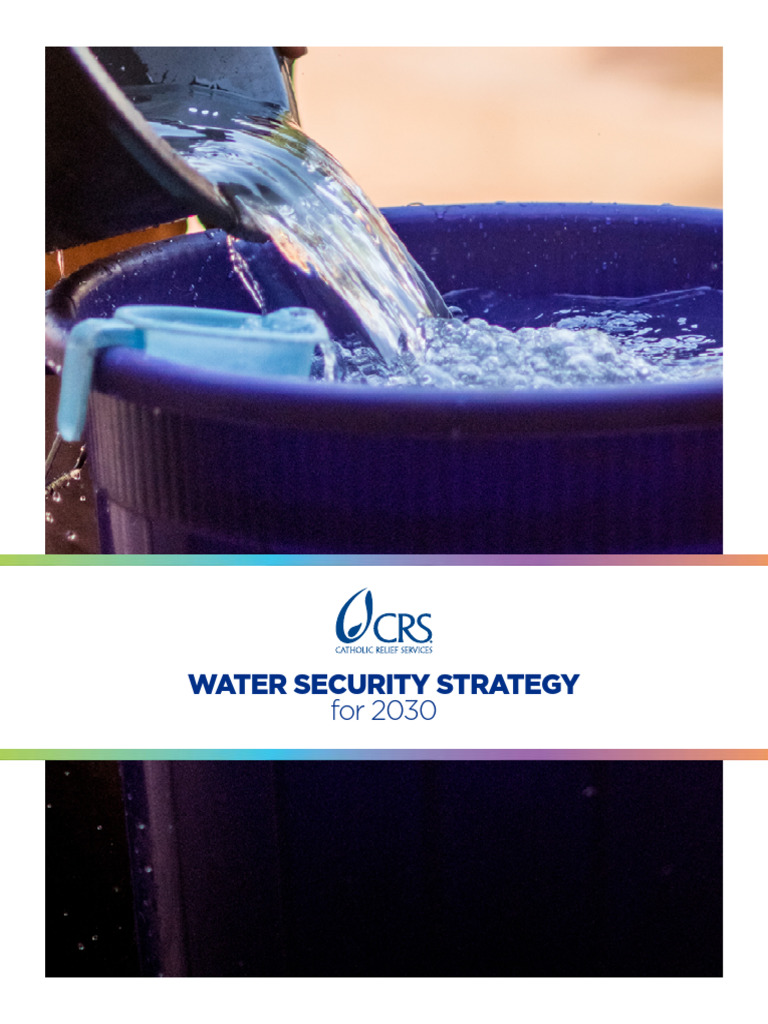 CRS Water Security Strategy 2030 | PDF | Water Security | Wash