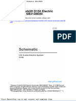 Daewoo Forklift d150 Electric Schematic Sb2128e00