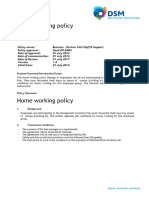 DSM CH Home Working Policy en 1