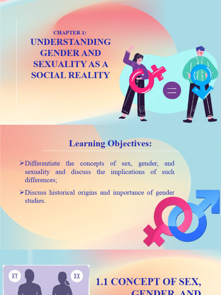 Understanding Gender and Sexuality | PDF | Gender | Gender Studies