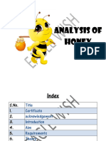 Analysis of Honey