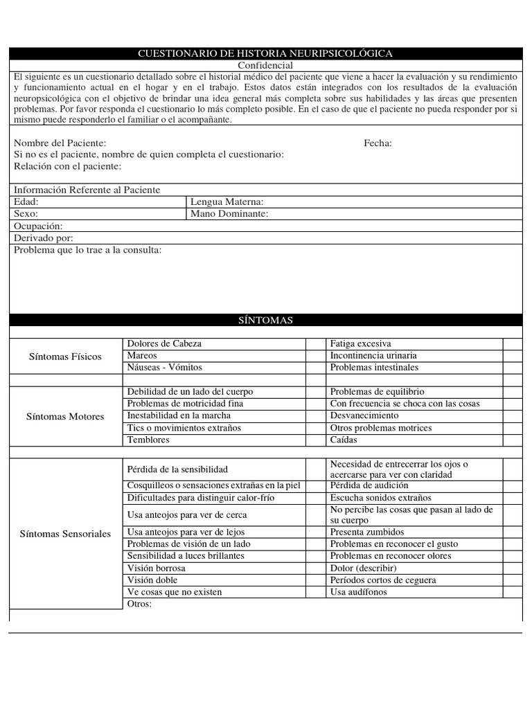 Protocolo Enps Pdf Desorden Hiperactivo Y Deficit De Atencion