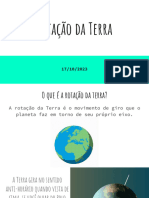 Rotação Da Terra