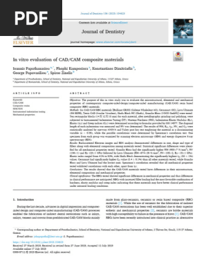 Grupo 1_In vitro evaluation of CAD_CAM composite materials