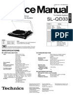 SL-QD33 Turntable