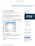 Formula Auditing in Excel (In Easy Steps)