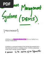 Database Management System