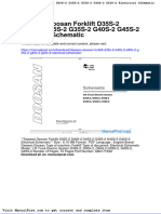 Daewoo Doosan Forklift d35s 2 d40s 2 d45s 2 g35s 2 g40s 2 g45s 2 Electrical Schematic